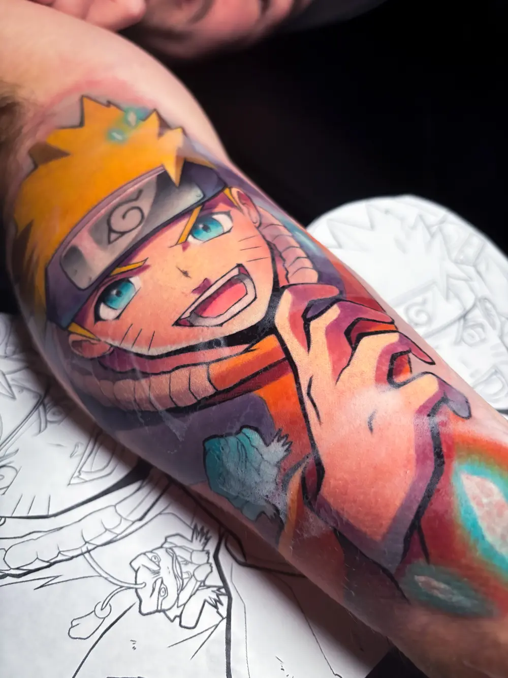 Naruto · color anime