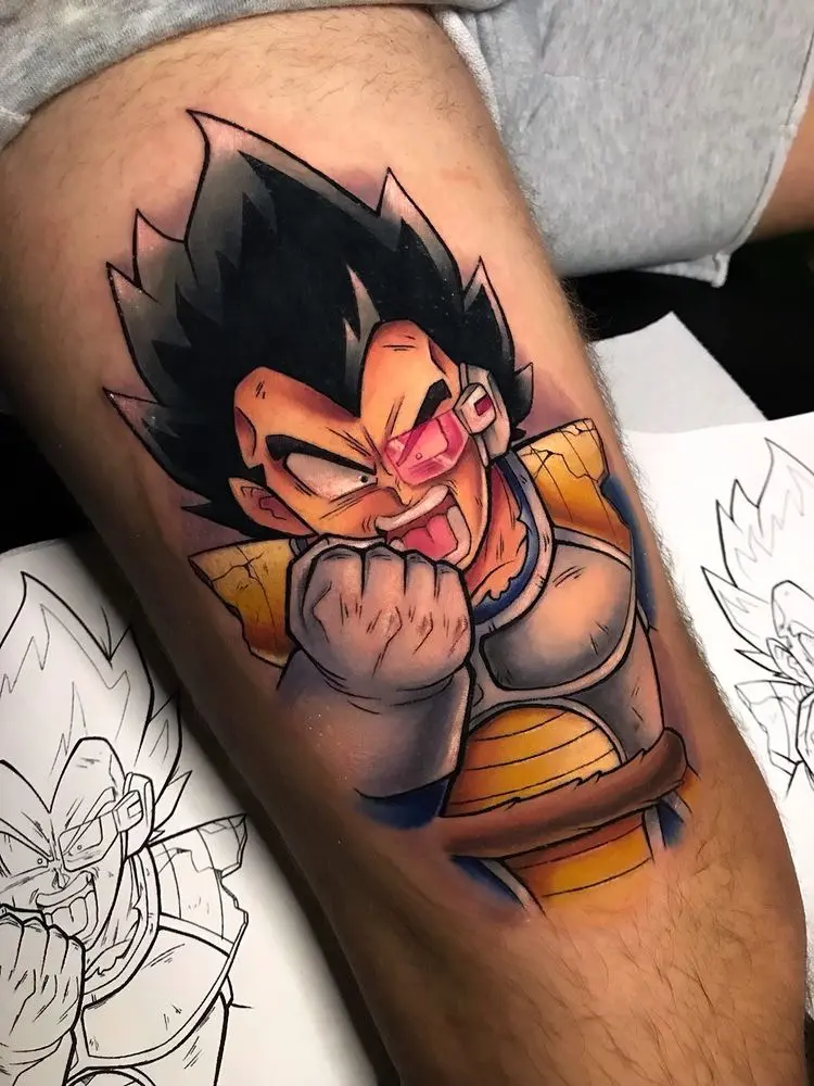 Vegeta · color anime