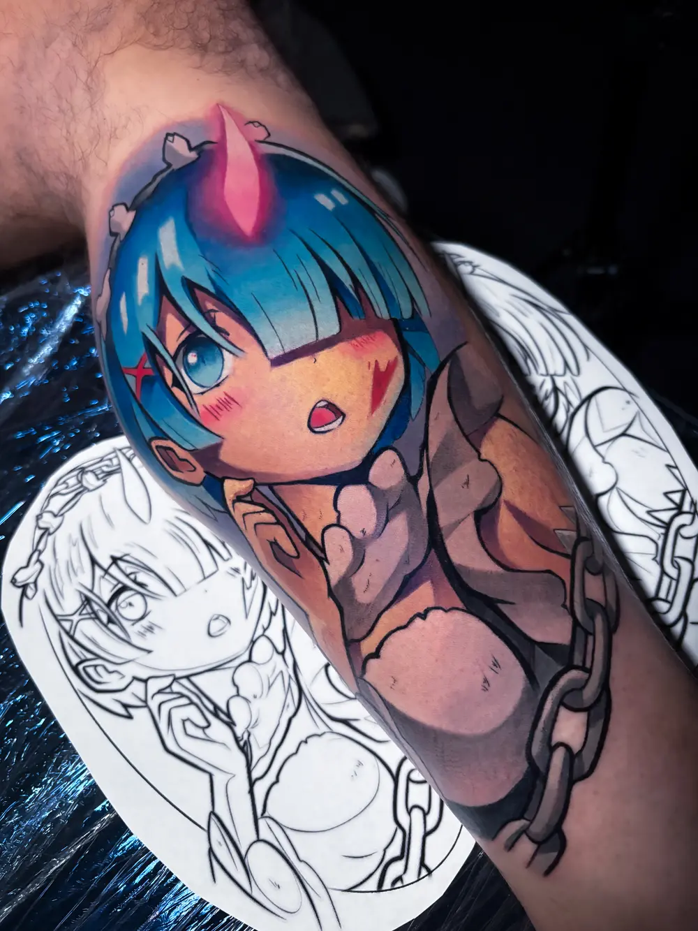 Rem · color anime