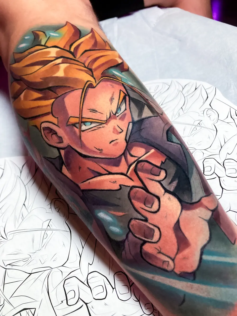 Dragon Ball · color anime